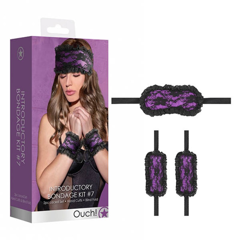 Ouch! Introductory Bondage Kit #7 - Purple